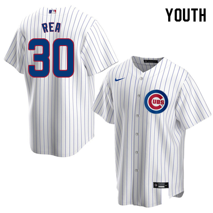 Nike Youth #30 Colin Rea Chicago Cubs Baseball Jerseys Sale-White
